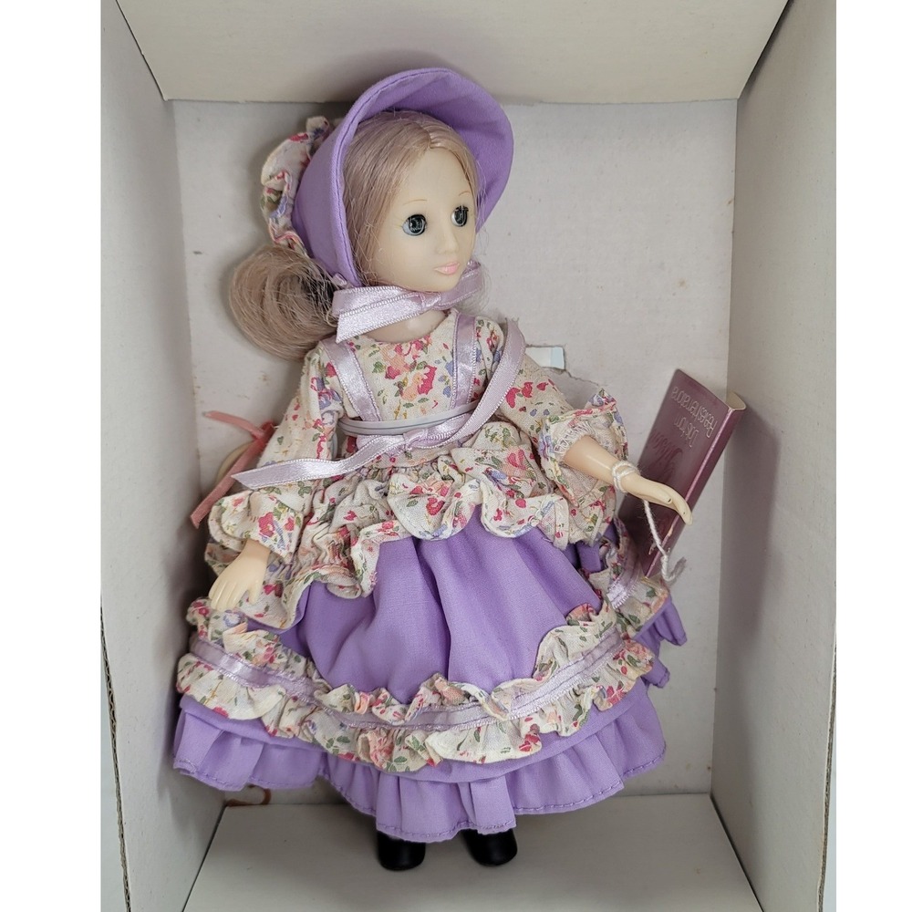 Vintage NIB Suzanne Gibson Little Bo Peep Doll Reeves International Floral